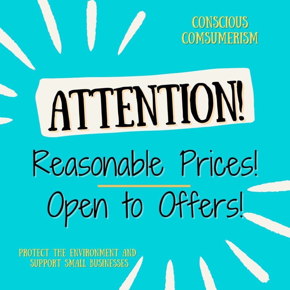 Let's Work Together! Make an offer! Bundle multiple items and save even more!